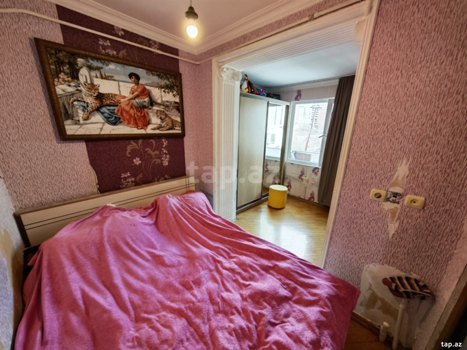 2-otaqlı mənzil kirayə verilir, Gənclik m., 50 m² (5)