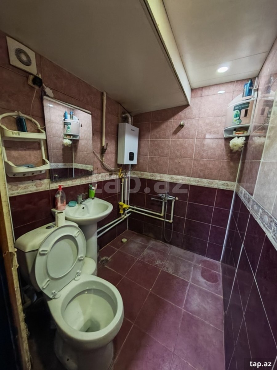 2-otaqlı mənzil kirayə verilir, Gənclik m., 50 m² (10)