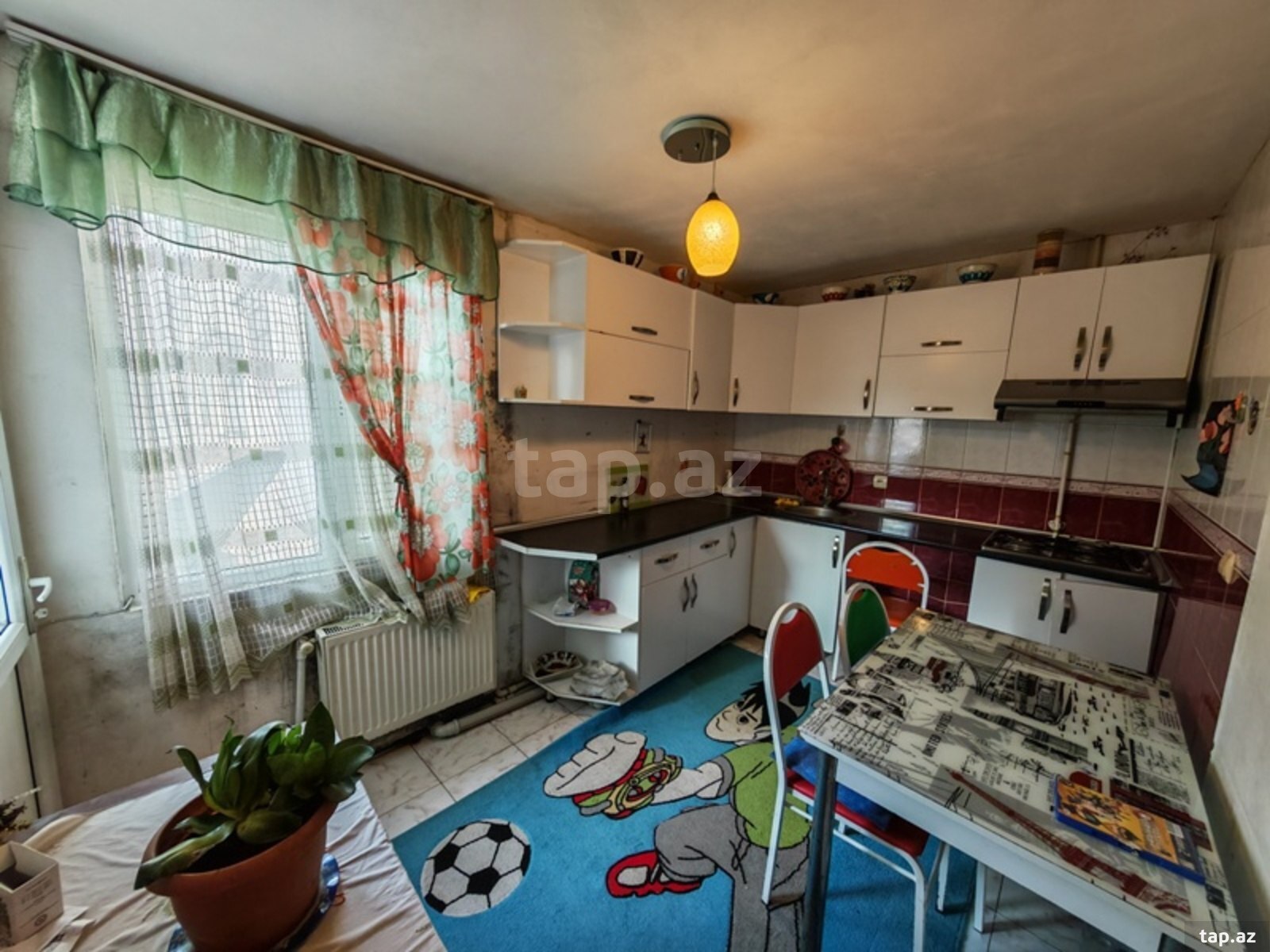 2-otaqlı mənzil kirayə verilir, Gənclik m., 50 m² (9)