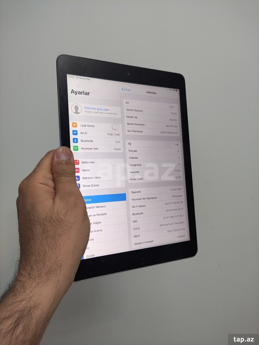 Apple iPad Air 2016 Silver, 16GB/2GB (3)