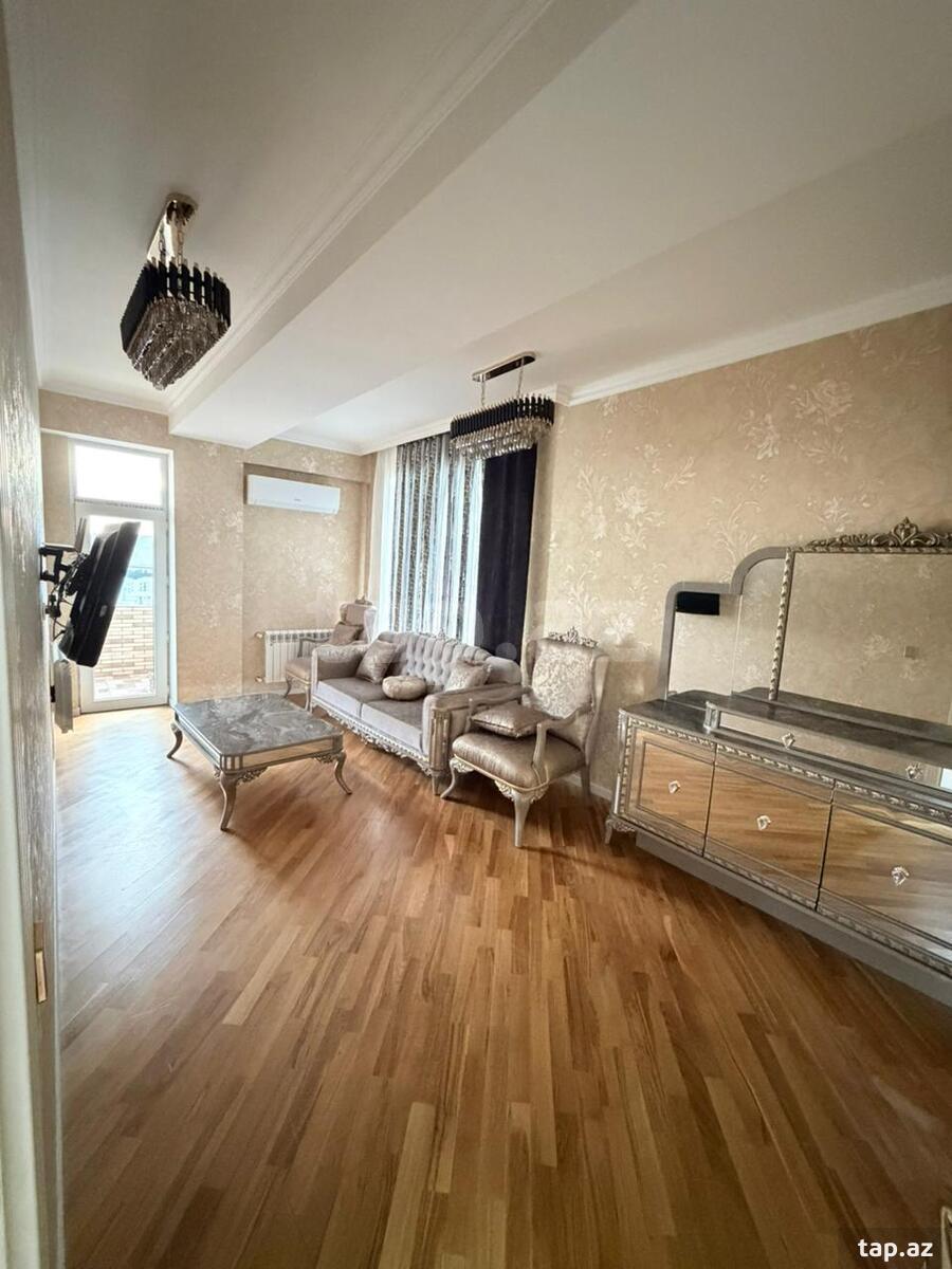 3-otaqlı yeni tikili kirayə verilir, H.Cavid pr., 130 m² (2)