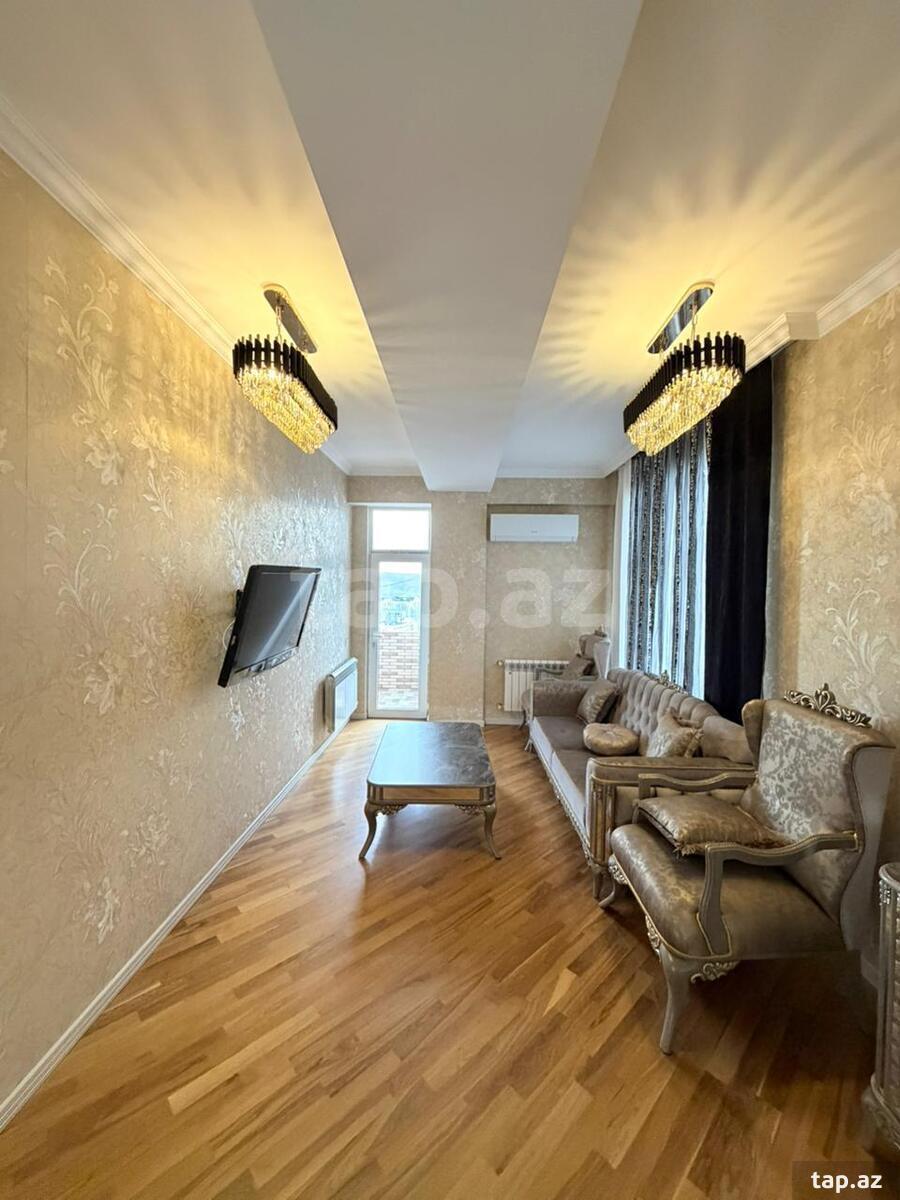 3-otaqlı yeni tikili kirayə verilir, H.Cavid pr., 130 m² (6)
