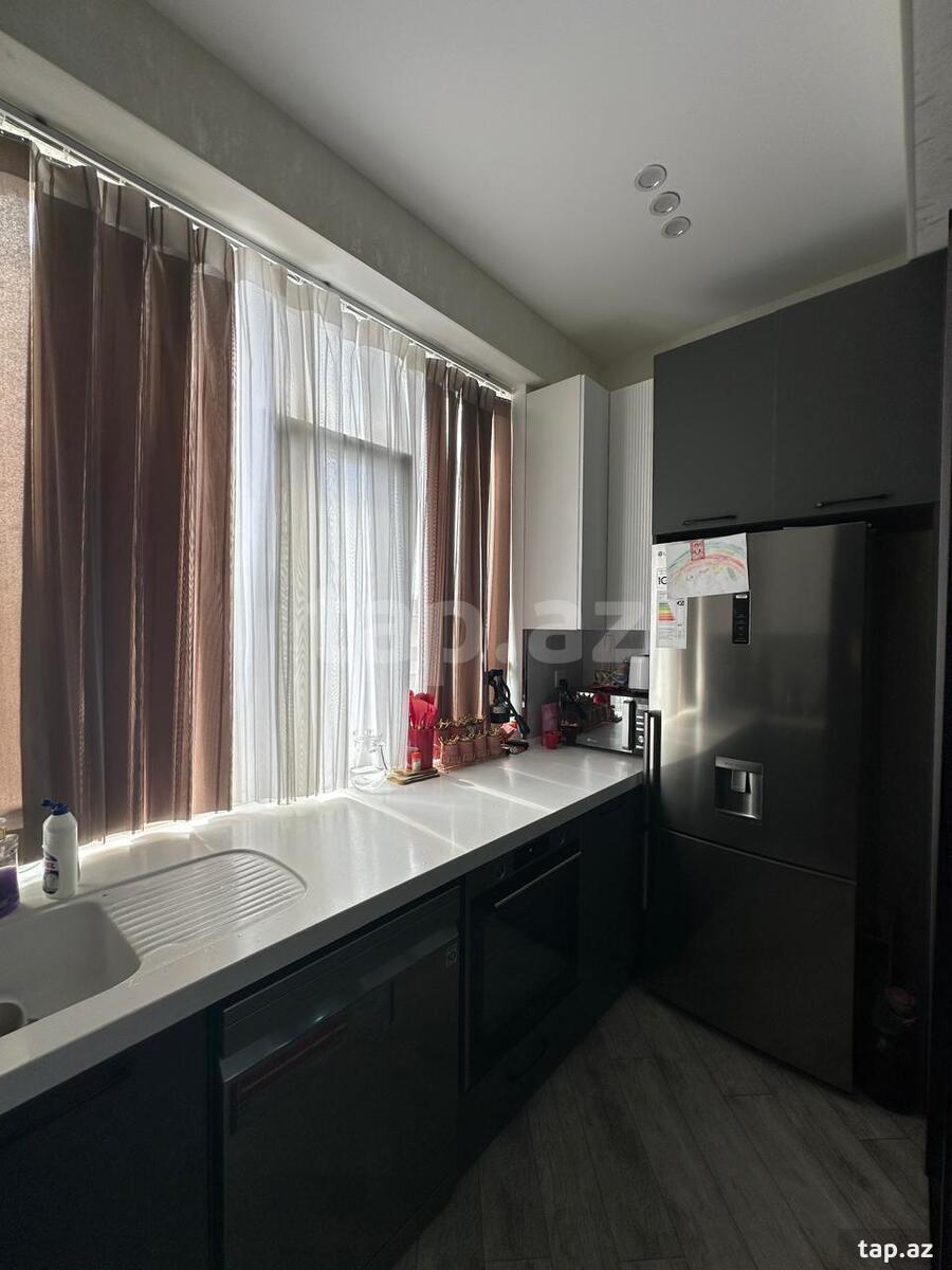 2-otaqlı yeni tikili, Həzi Aslanov m., 55 m² (10)