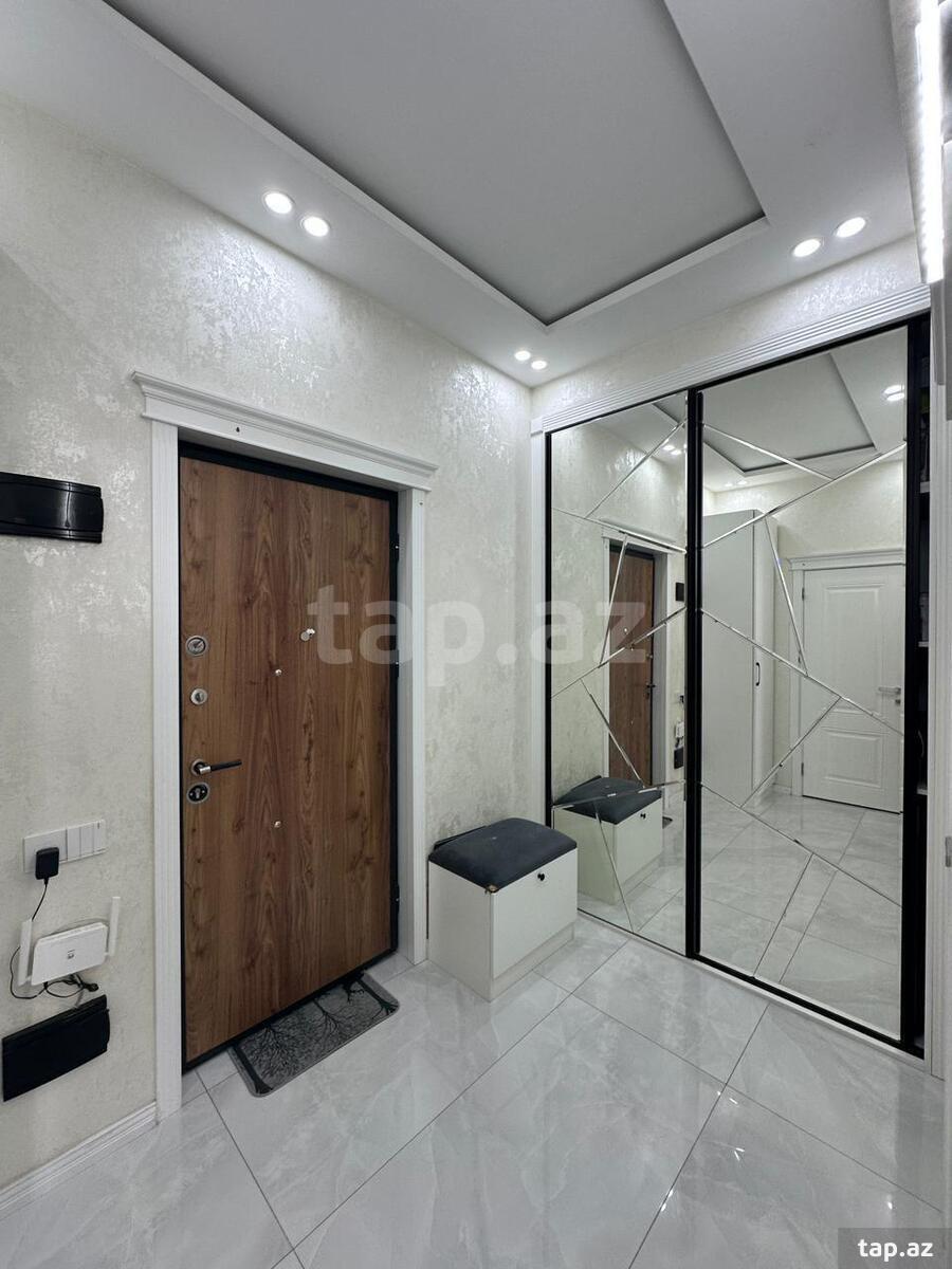 2-otaqlı yeni tikili, Həzi Aslanov m., 55 m² (14)