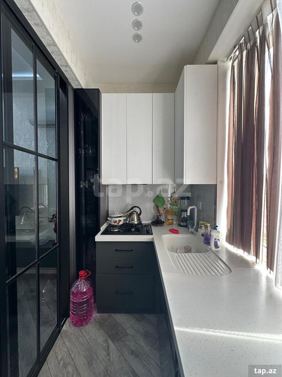 2-otaqlı yeni tikili, Həzi Aslanov m., 55 m² (11)