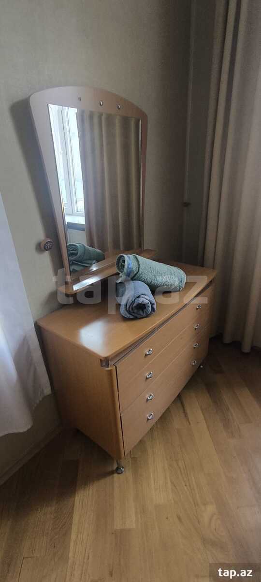 3-otaqlı mənzil kirayə verilir, Sahil m., 90 m² (20)