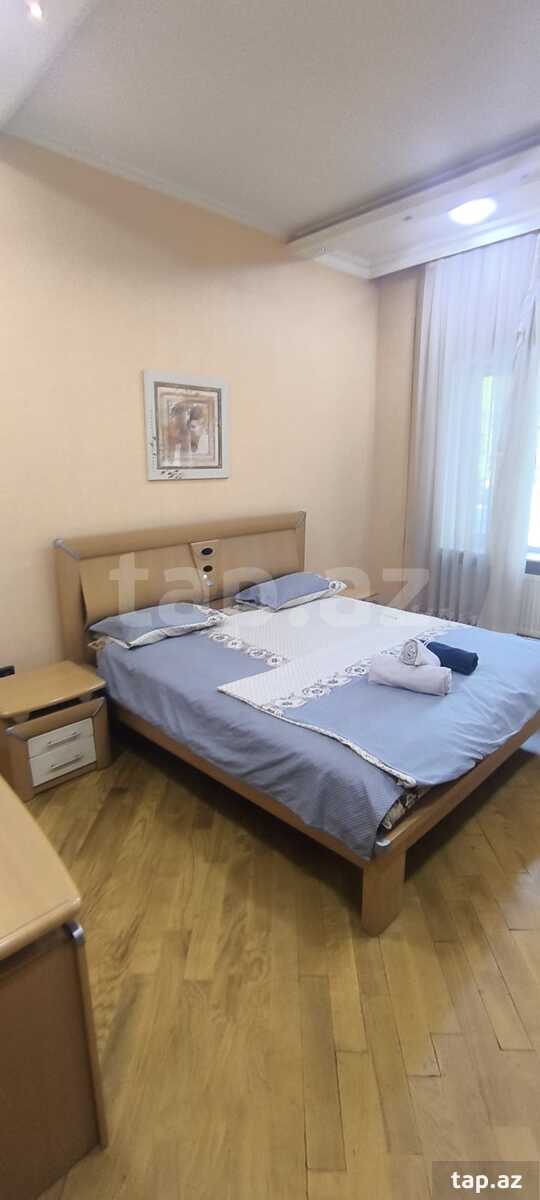 3-otaqlı mənzil kirayə verilir, Sahil m., 90 m² (15)