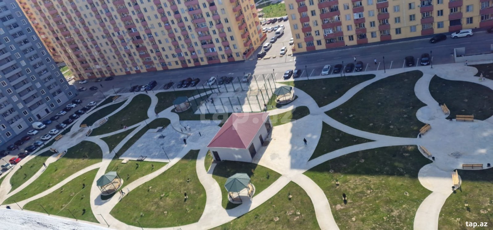 2-otaqlı yeni tikili kirayə verilir, Saray qəs., 60 m² (14)