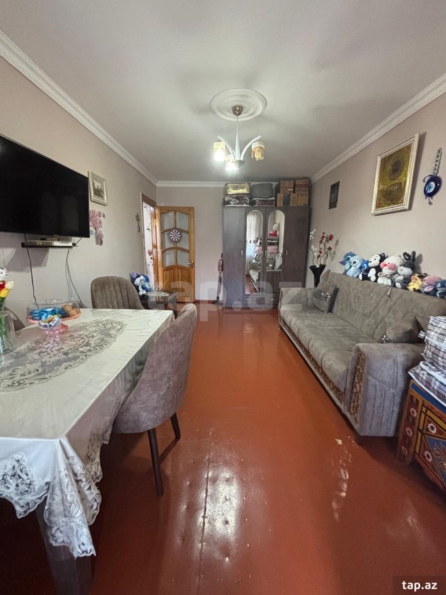 1-otaqlı mənzil, 8-ci mkr., 35 m²