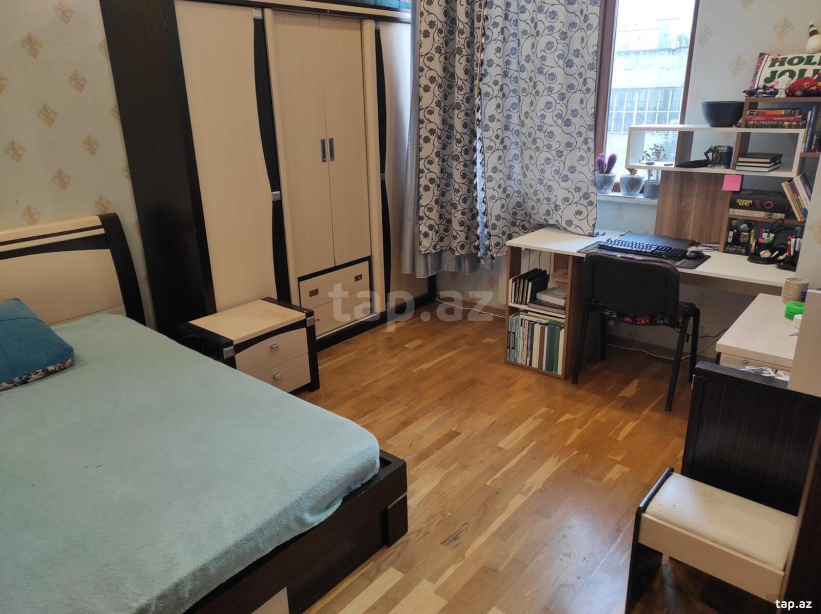 3-otaqlı yeni tikili kirayə verilir, Q.Qarayev m., 70 m² (5)