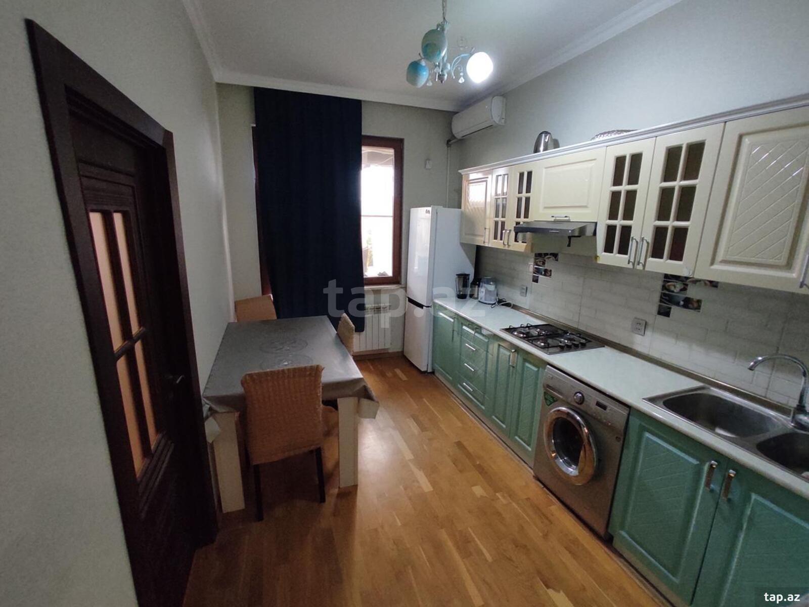 3-otaqlı yeni tikili kirayə verilir, Q.Qarayev m., 70 m² (9)