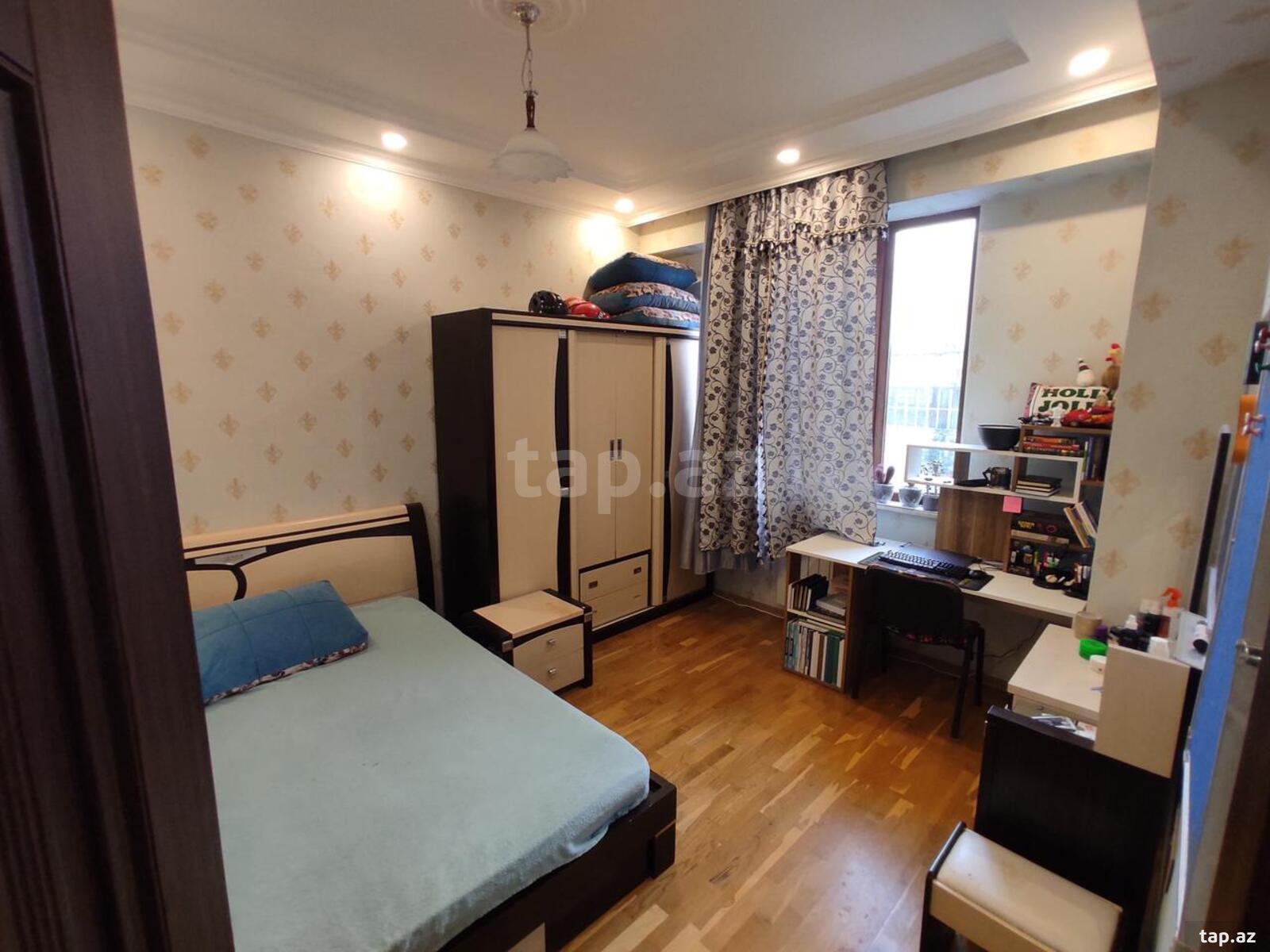 3-otaqlı yeni tikili kirayə verilir, Q.Qarayev m., 70 m² (4)