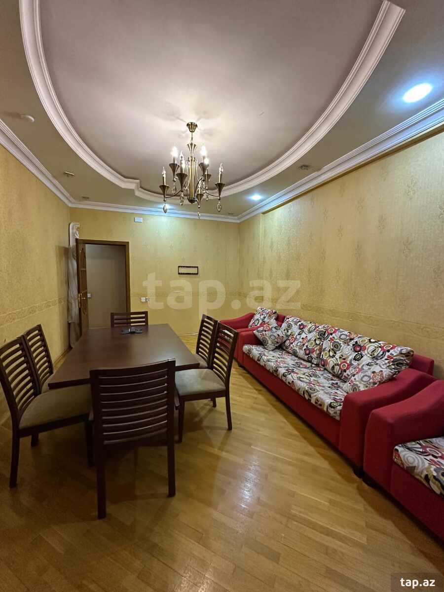 3-otaqlı yeni tikili kirayə verilir, Nəsimi r., 91 m²