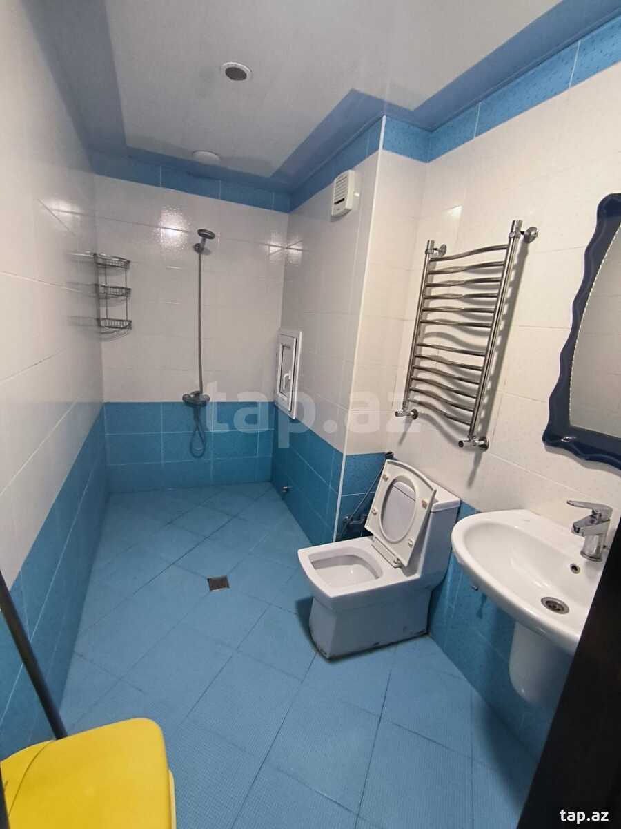 2-otaqlı yeni tikili kirayə verilir, İnşaatçılar m., 65 m² (5)