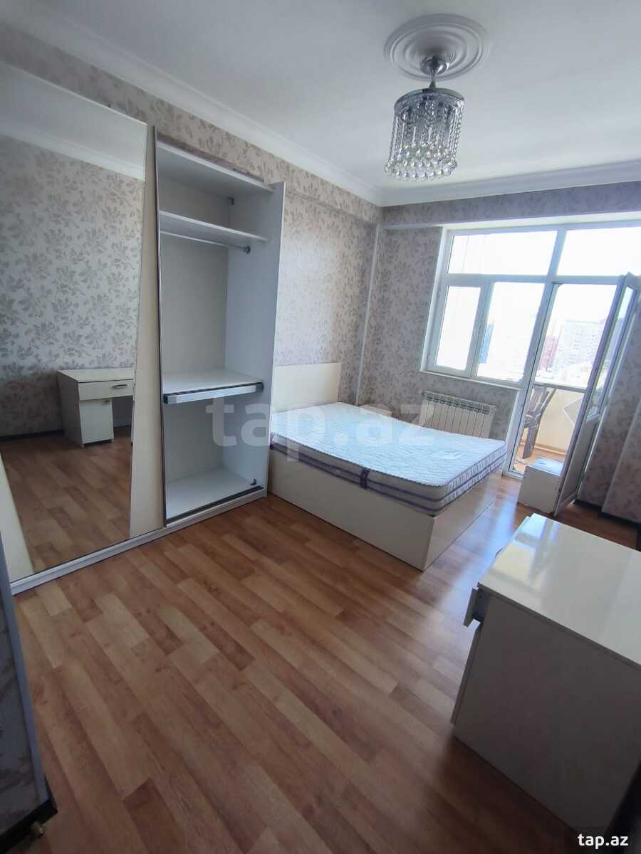 2-otaqlı yeni tikili kirayə verilir, İnşaatçılar m., 65 m² (2)