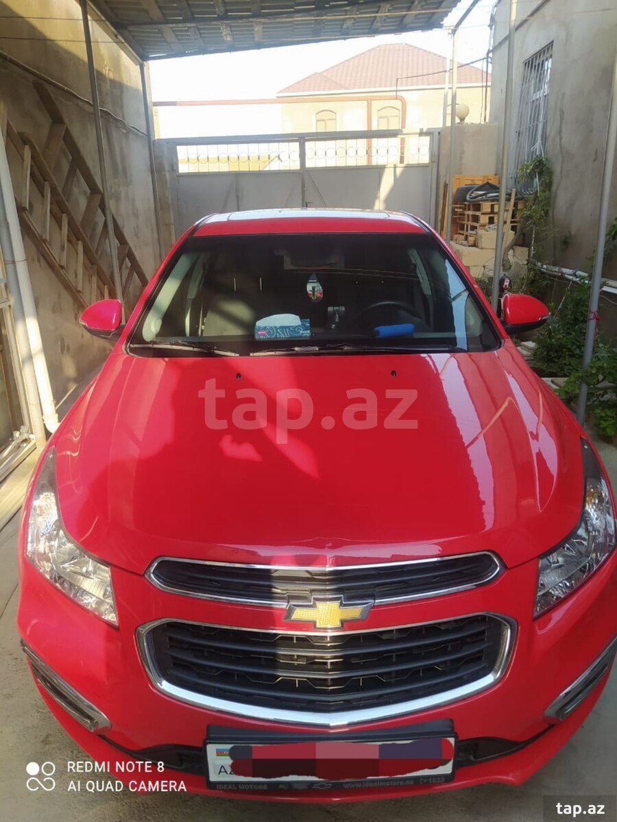 Chevrolet Cruze, 2016 il