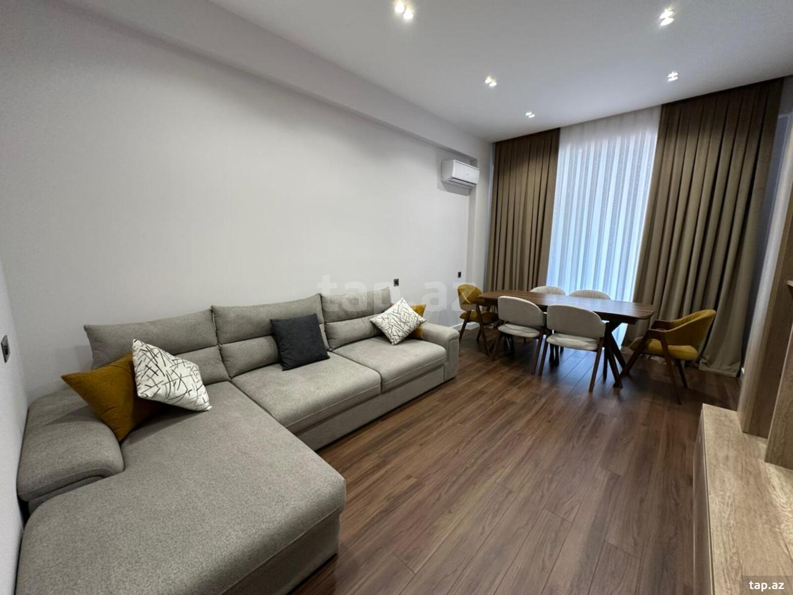 2-otaqlı yeni tikili kirayə verilir, Koroğlu m., 75 m²