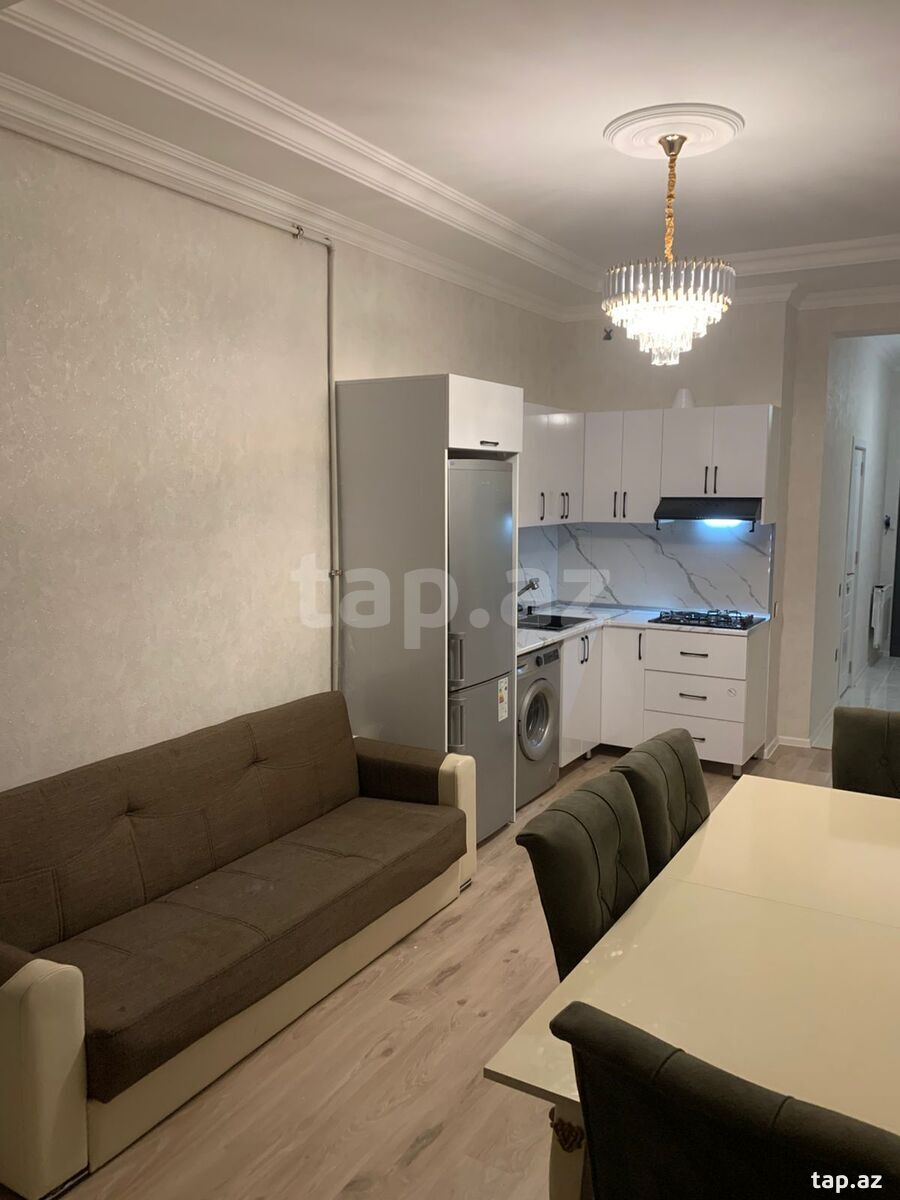 2-otaqlı yeni tikili kirayə verilir, Sumqayıt ş., 55 m² (2)