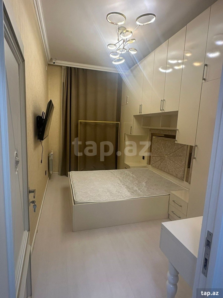 2-otaqlı yeni tikili kirayə verilir, Həsən bəy Zərdabi küç., 65 m² (7)