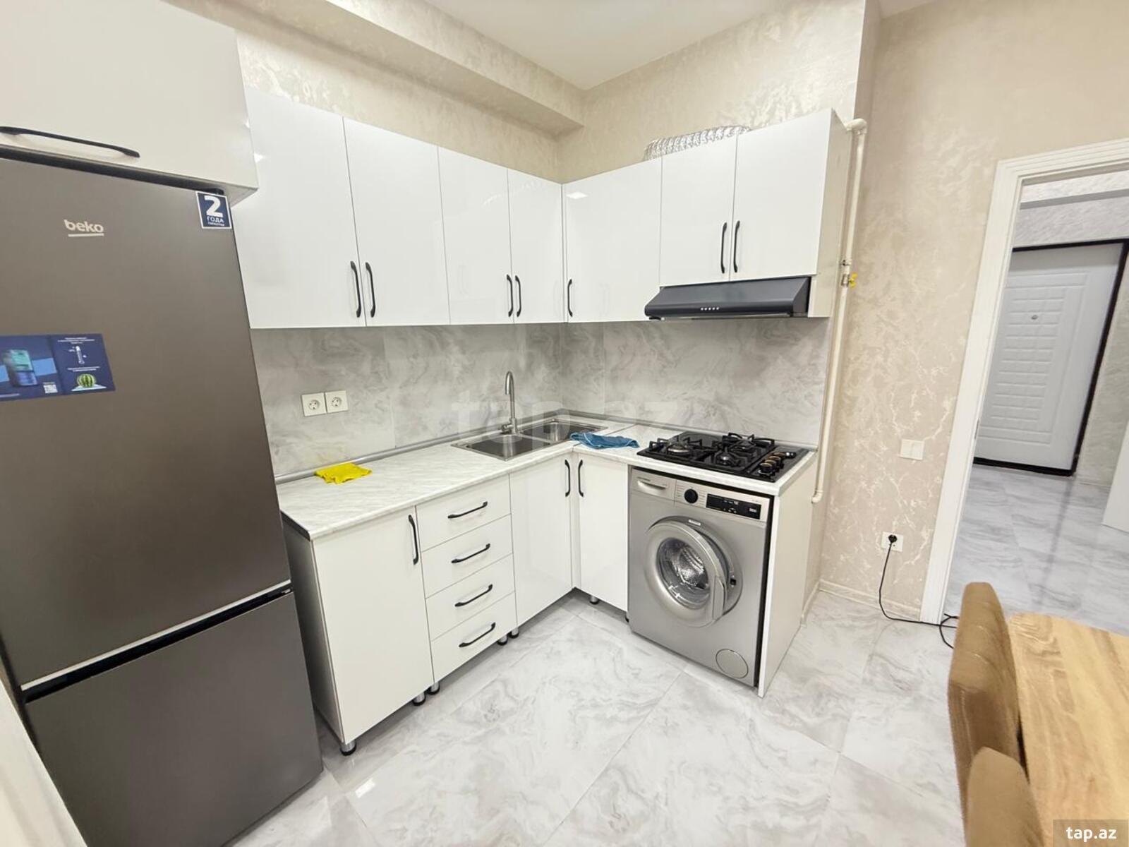 2-otaqlı yeni tikili kirayə verilir, Gəncə pr., 70 m² (3)