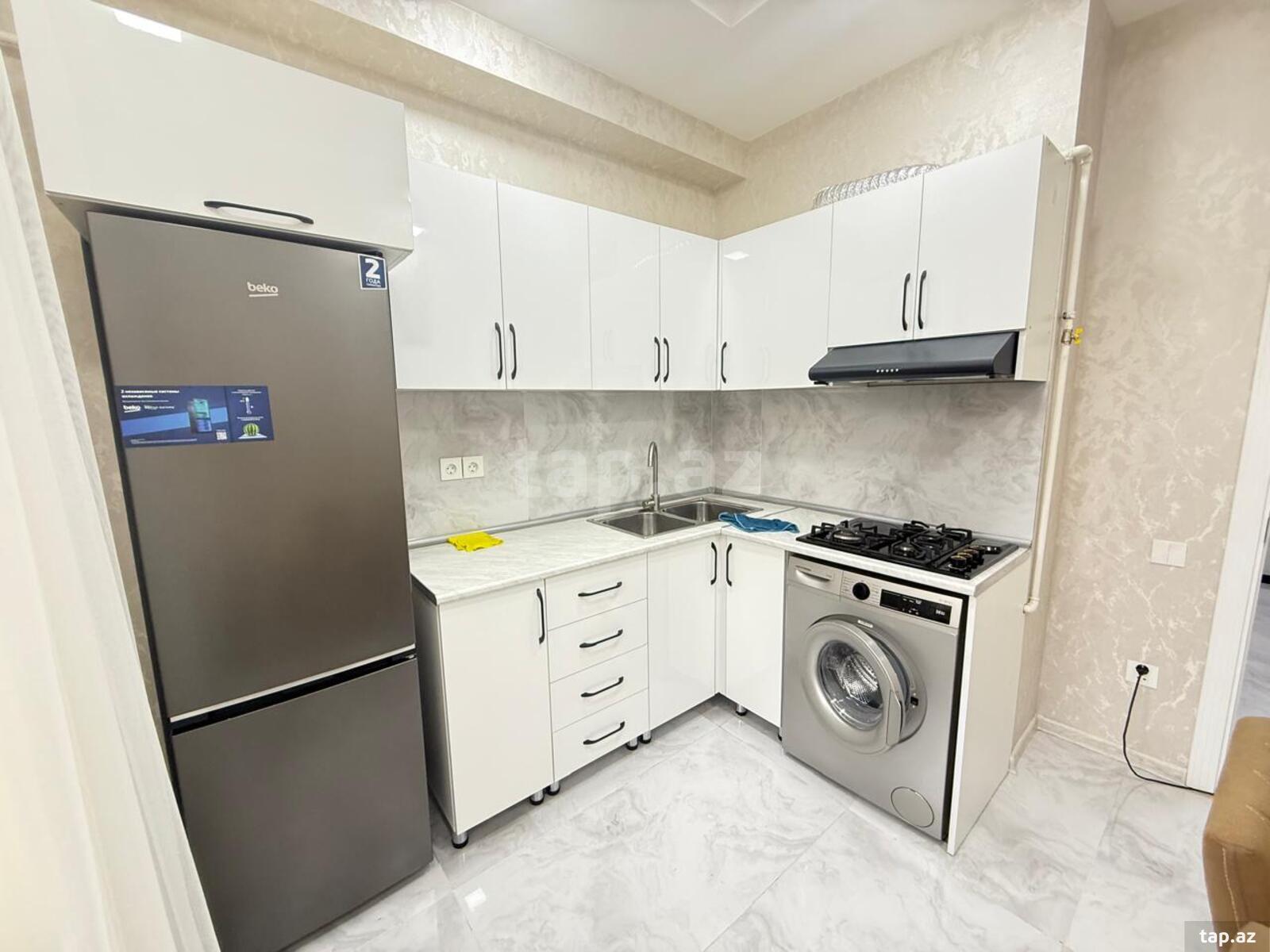 2-otaqlı yeni tikili kirayə verilir, Gəncə pr., 70 m² (9)