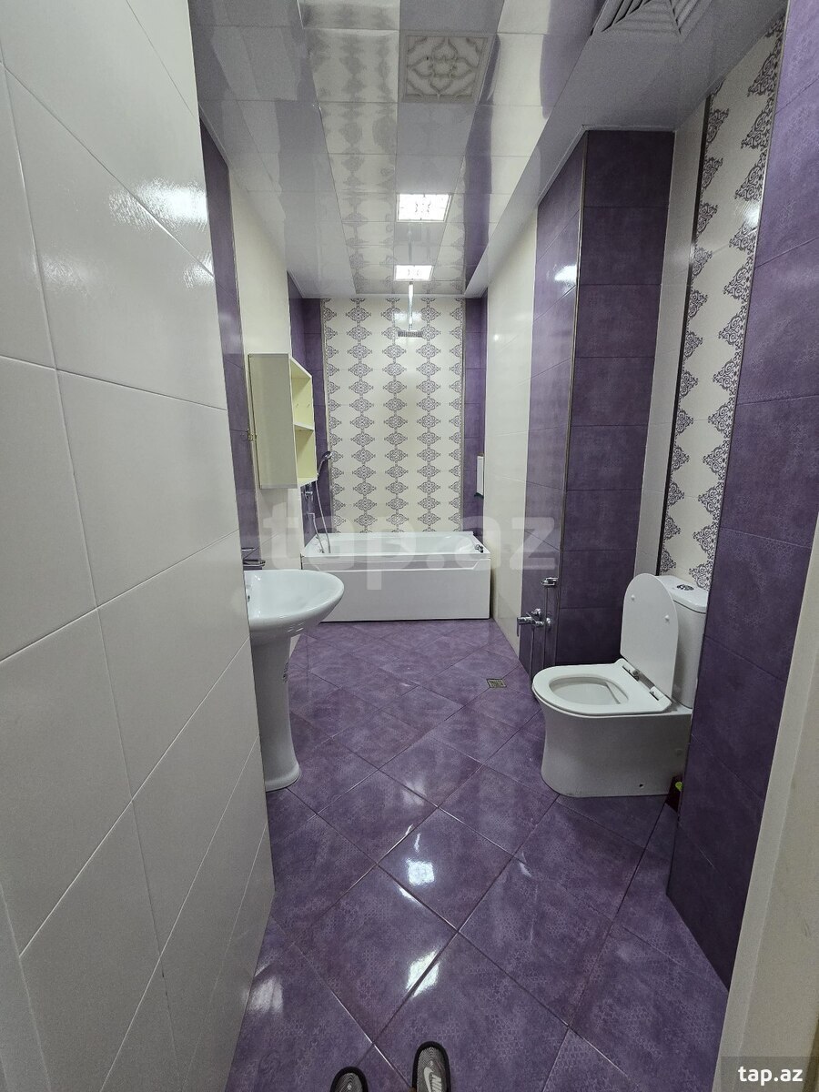 2-otaqlı yeni tikili kirayə verilir, Nəsimi r., 106 m² (6)