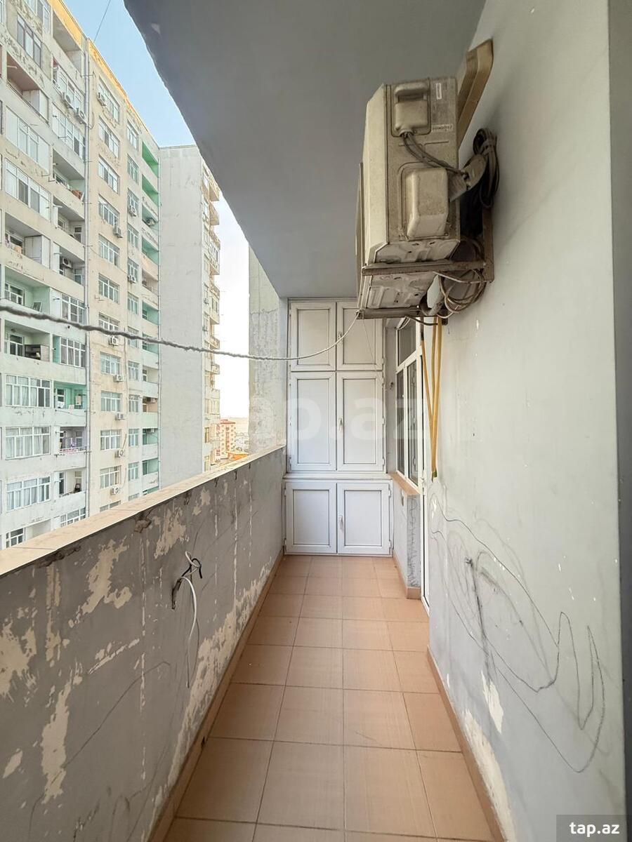 2-otaqlı yeni tikili kirayə verilir, Həzi Aslanov m., 70 m² (10)