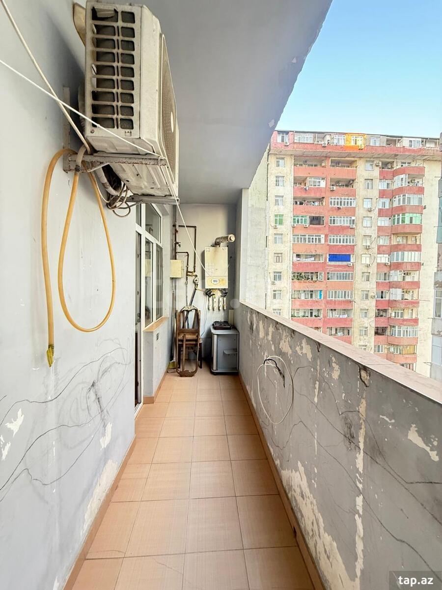 2-otaqlı yeni tikili kirayə verilir, Həzi Aslanov m., 70 m² (9)