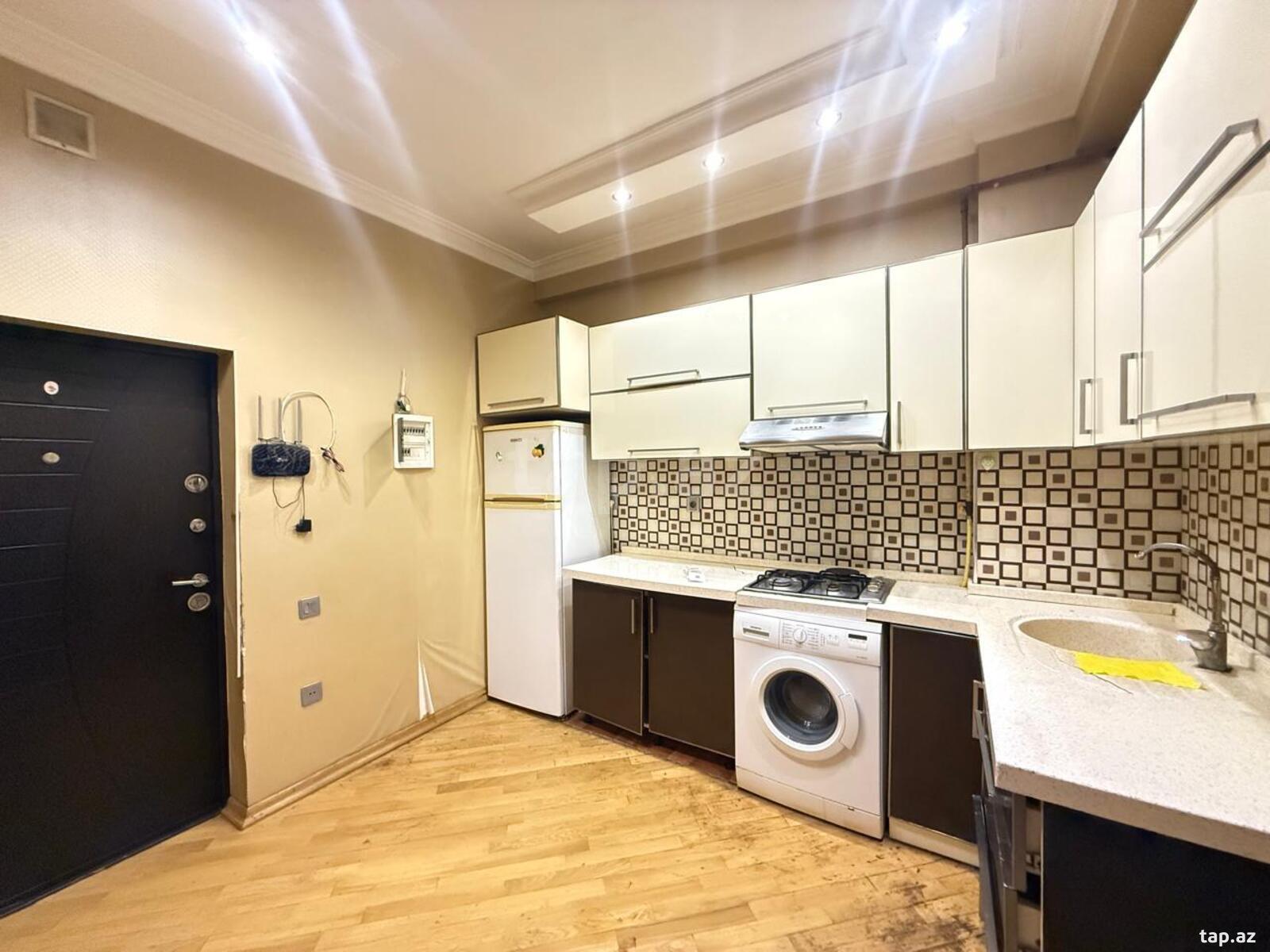 2-otaqlı yeni tikili kirayə verilir, Həzi Aslanov m., 70 m² (4)