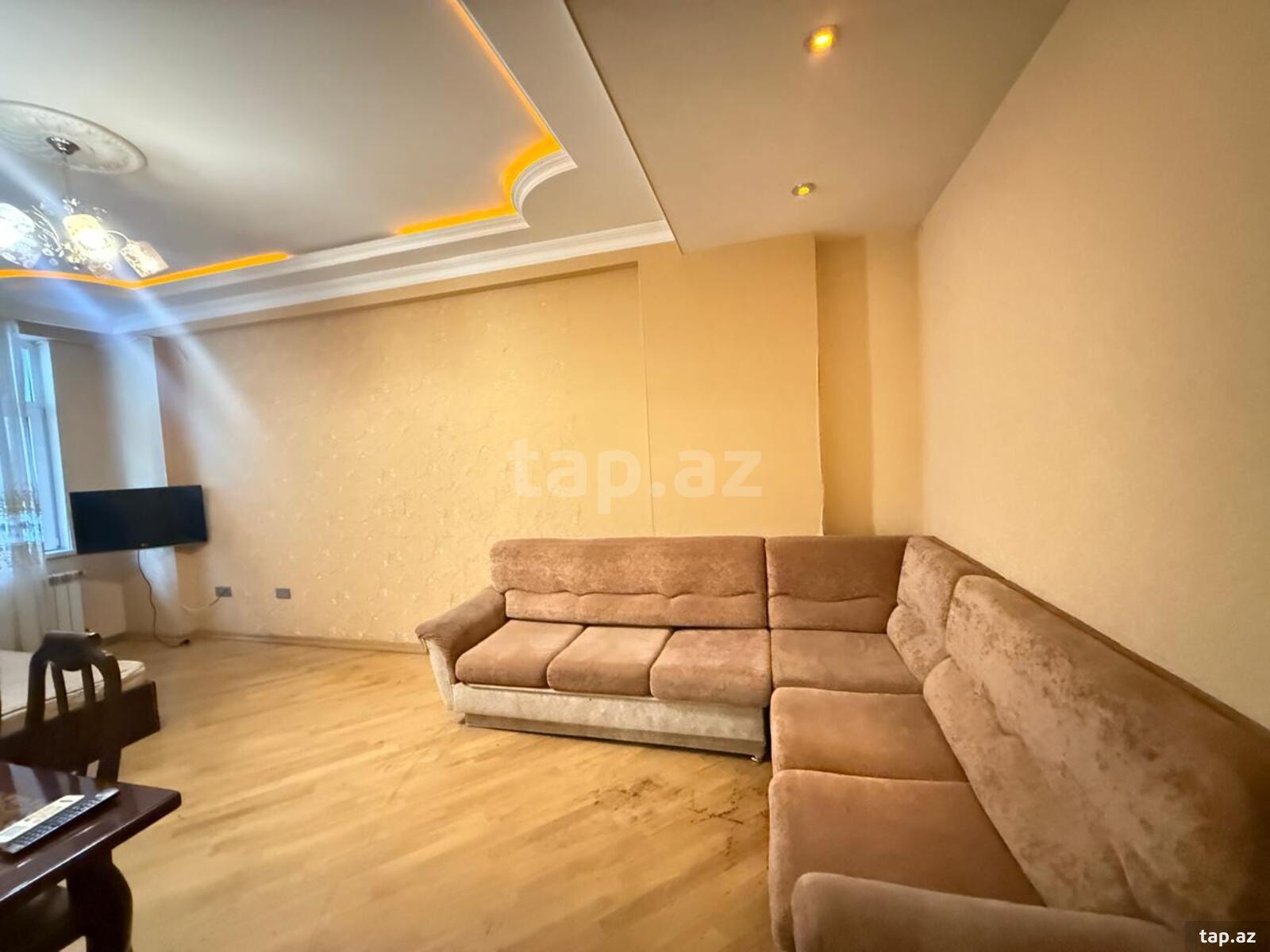 2-otaqlı yeni tikili kirayə verilir, Həzi Aslanov m., 70 m²
