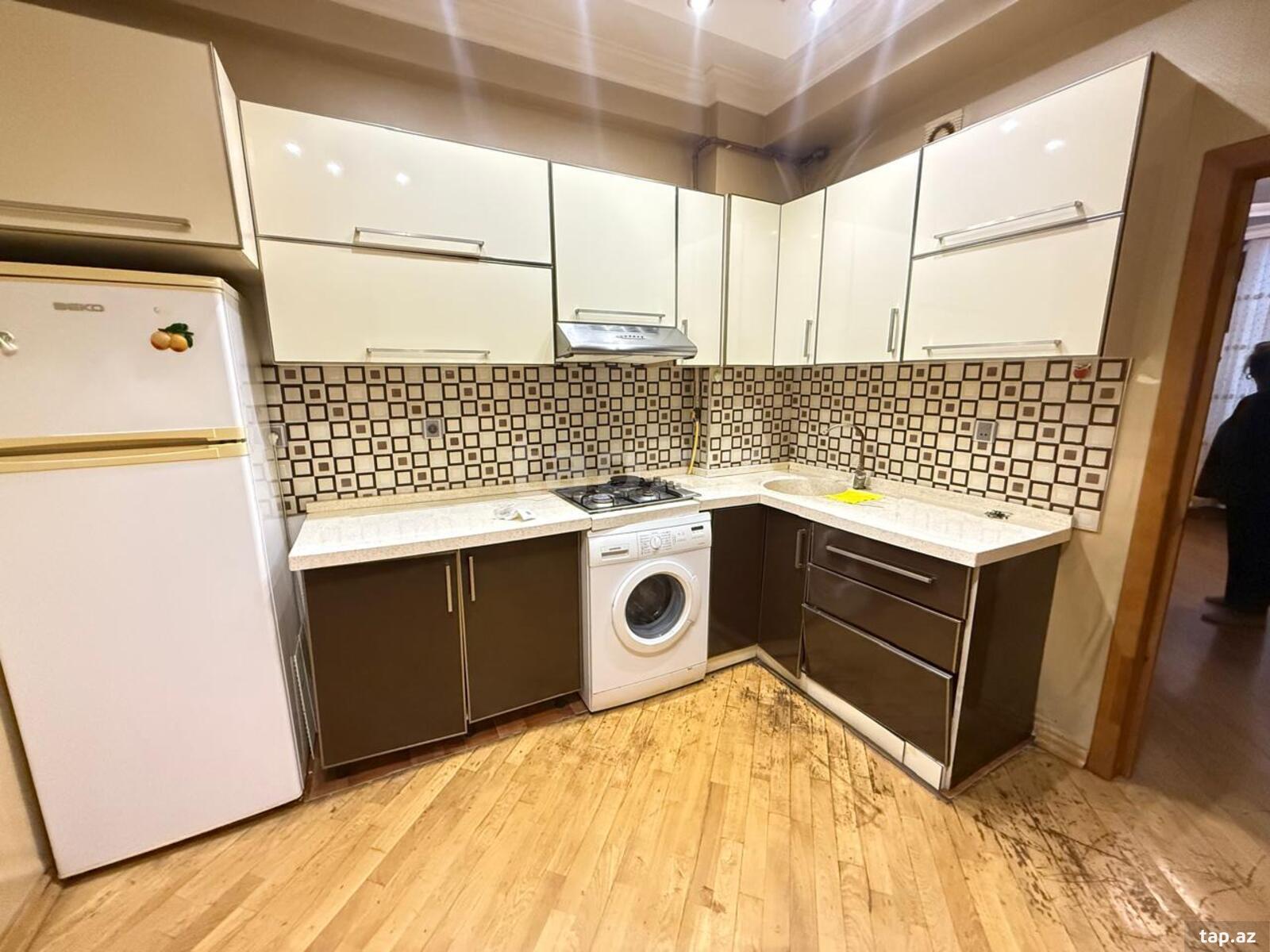 2-otaqlı yeni tikili kirayə verilir, Həzi Aslanov m., 70 m² (3)