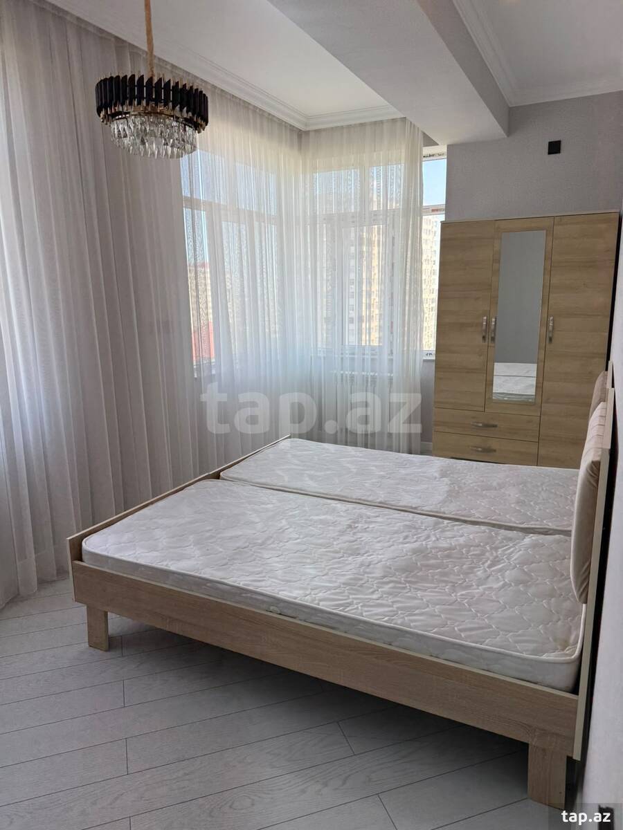 3-otaqlı yeni tikili kirayə verilir, Qara Qarayev m., 110 m² (2)
