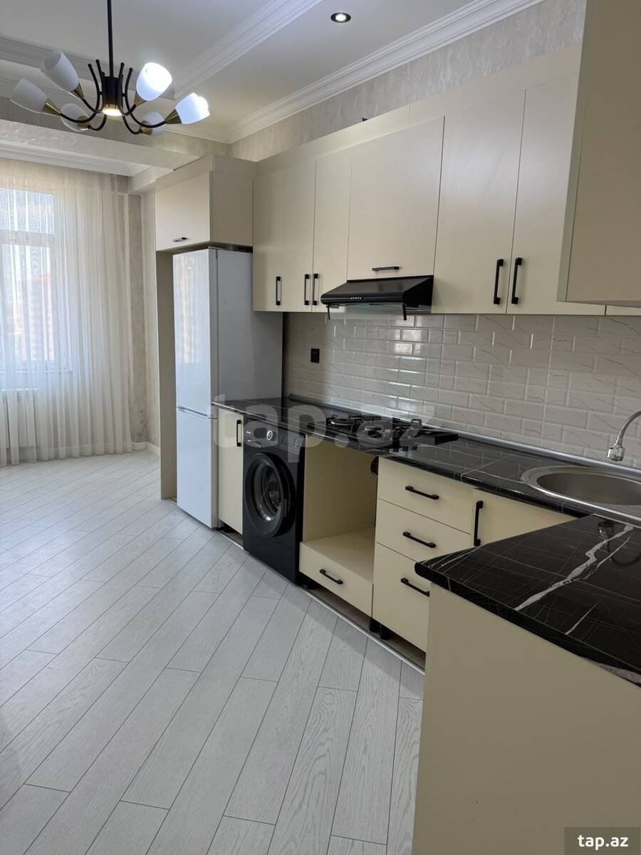 3-otaqlı yeni tikili kirayə verilir, Qara Qarayev m., 110 m² (3)