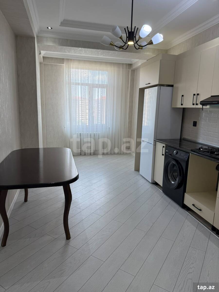 3-otaqlı yeni tikili kirayə verilir, Qara Qarayev m., 110 m² (5)