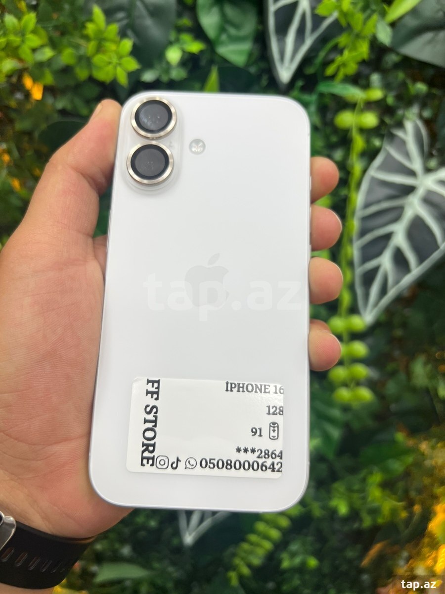 Apple iPhone 16 White 128GB/8GB