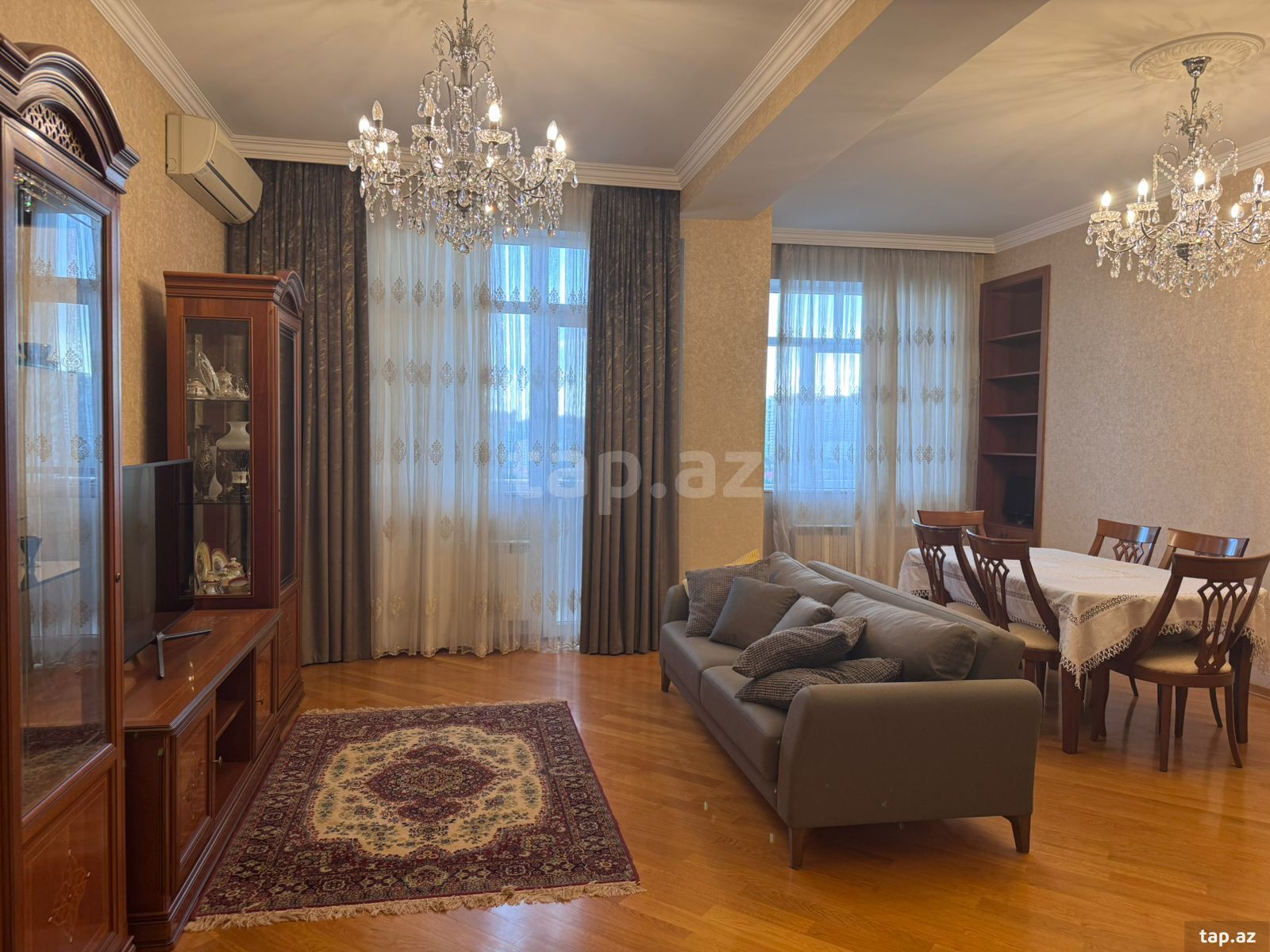 2-otaqlı yeni tikili kirayə verilir, Tbilisi pr., 118 m² (2)