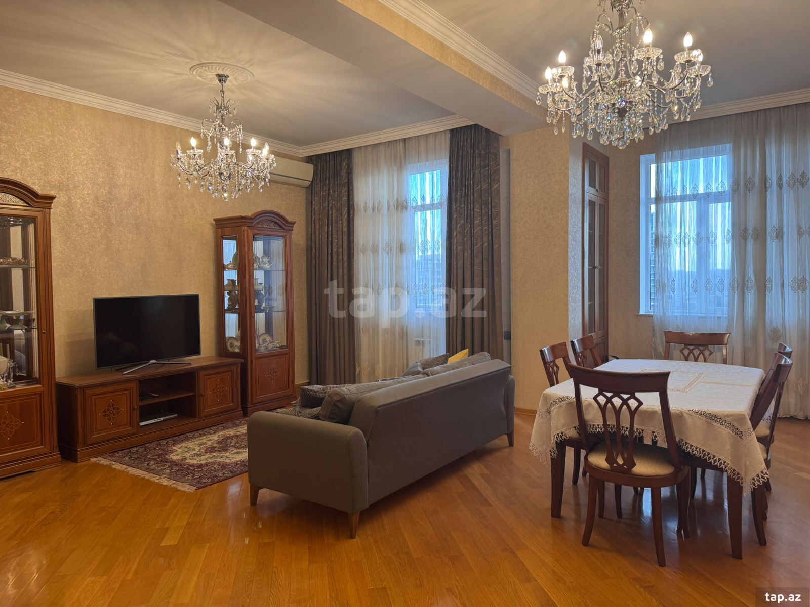 2-otaqlı yeni tikili kirayə verilir, Tbilisi pr., 118 m² (3)