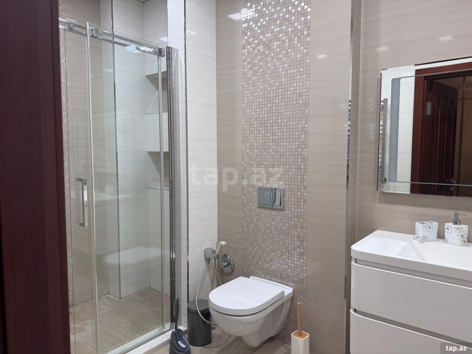 2-otaqlı yeni tikili kirayə verilir, Tbilisi pr., 118 m² (8)