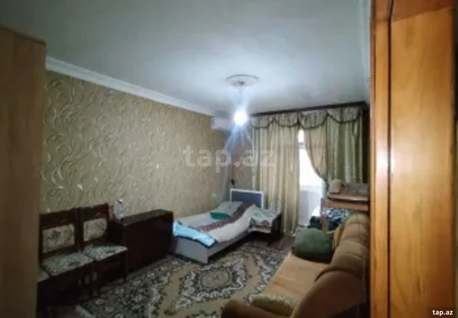 2-otaqlı mənzil kirayə verilir, Memar Əcəmi m., 36 m² (6)