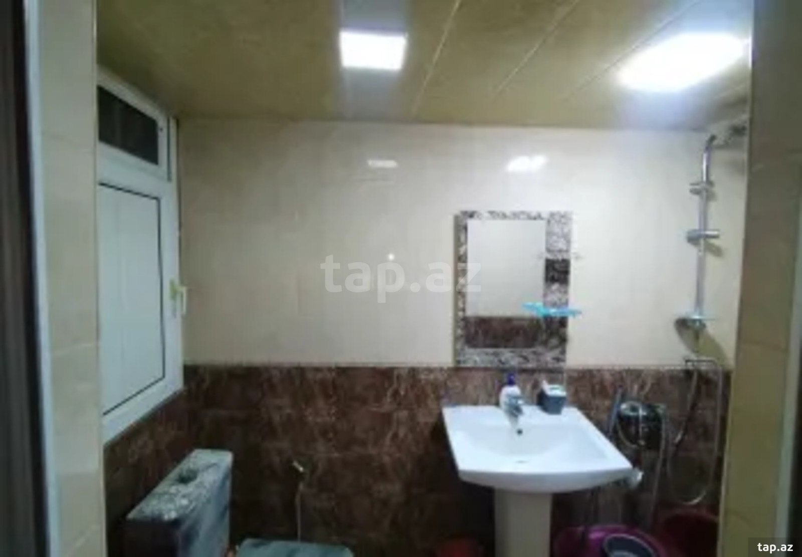 2-otaqlı mənzil kirayə verilir, Memar Əcəmi m., 36 m² (5)