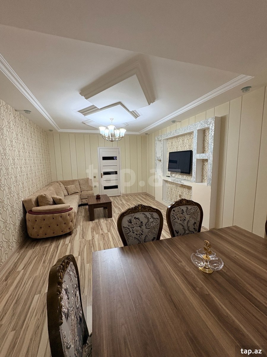 3-otaqlı yeni tikili kirayə verilir, 8 Noyabr m., 120 m² (2)