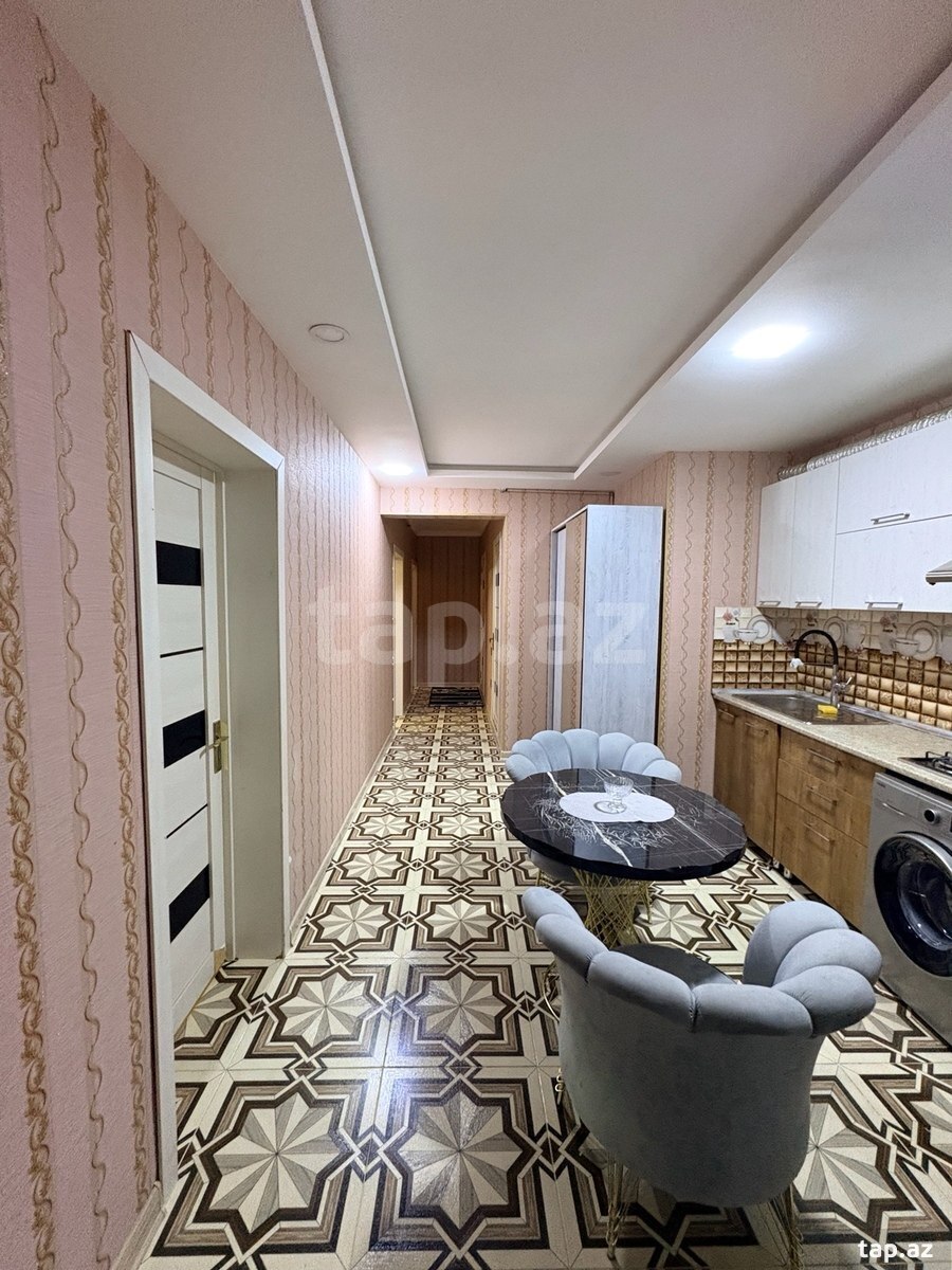3-otaqlı yeni tikili kirayə verilir, 8 Noyabr m., 120 m² (7)