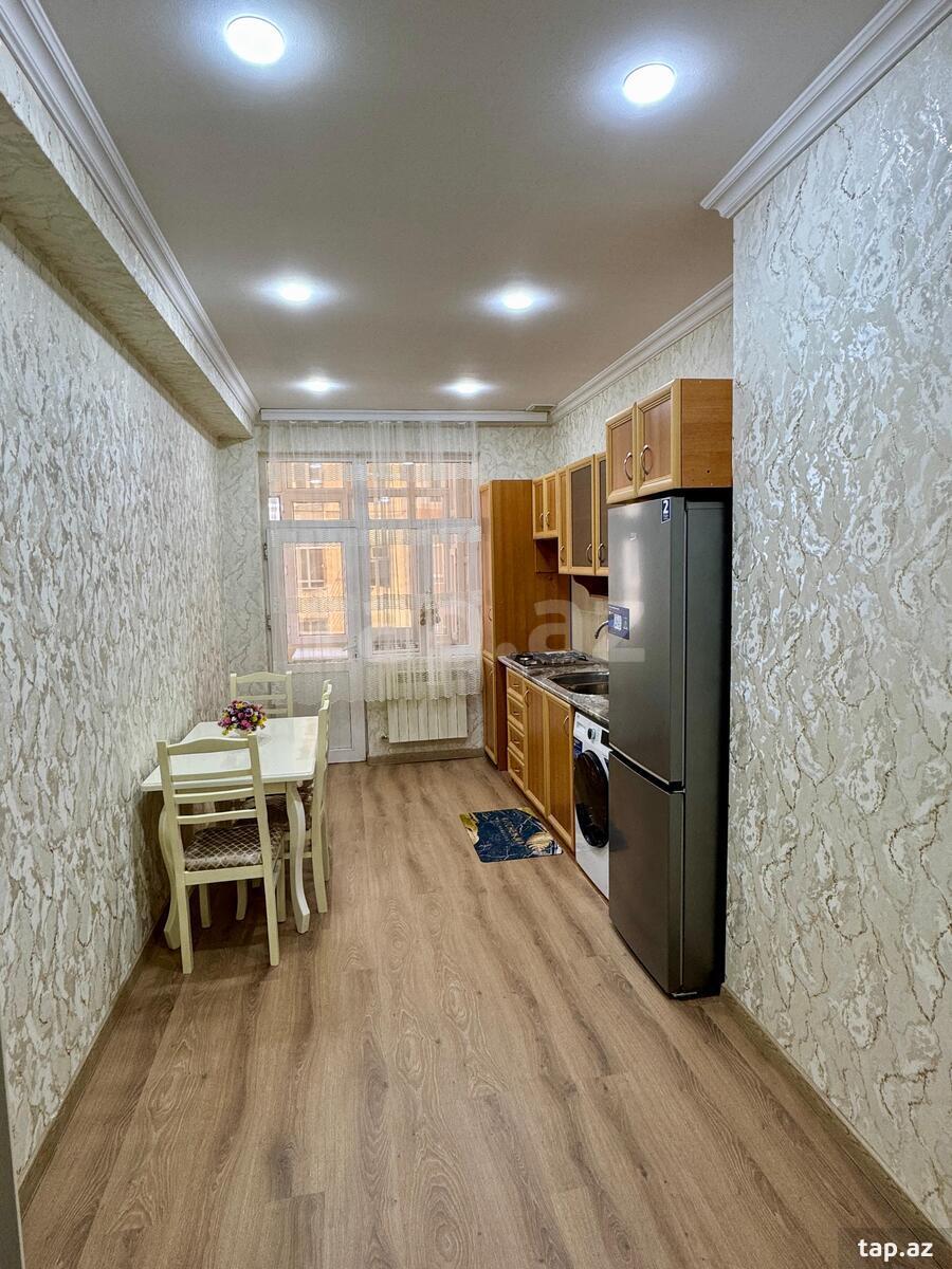 2-otaqlı yeni tikili kirayə verilir, Neftçilər m., 75 m²