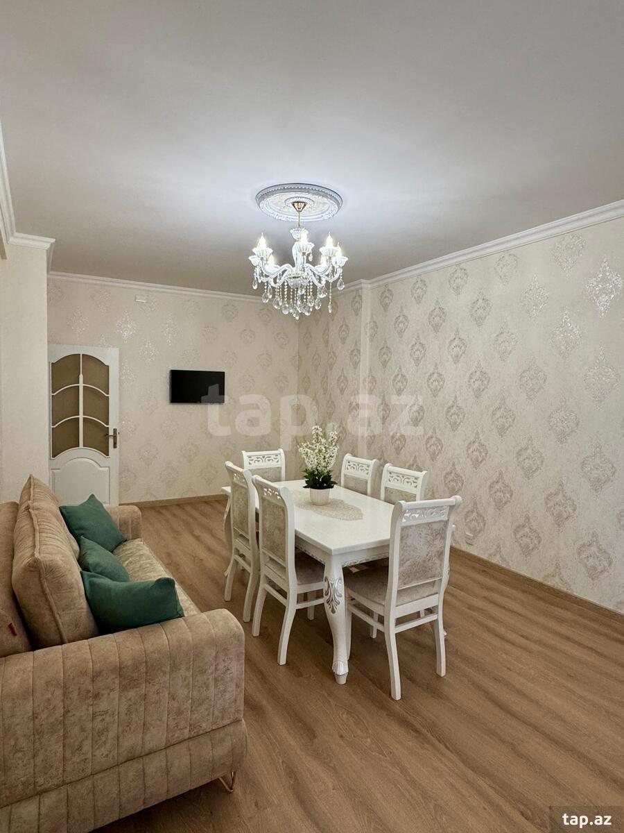 2-otaqlı yeni tikili kirayə verilir, Neftçilər m., 75 m² (5)