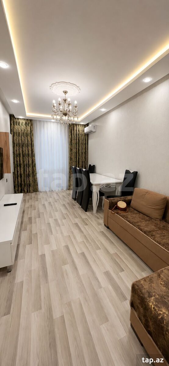2-otaqlı yeni tikili kirayə verilir, Nəsrəddin Tusi küç., 75 m² (2)