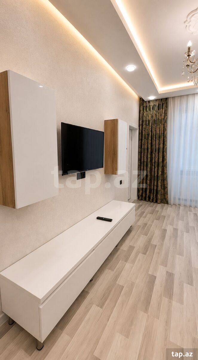 2-otaqlı yeni tikili kirayə verilir, Nəsrəddin Tusi küç., 75 m²