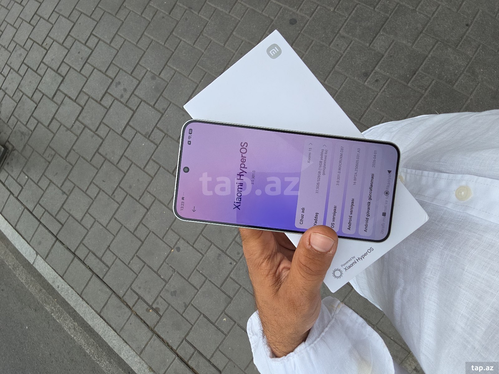Xiaomi 15 White 512GB/16GB (2)