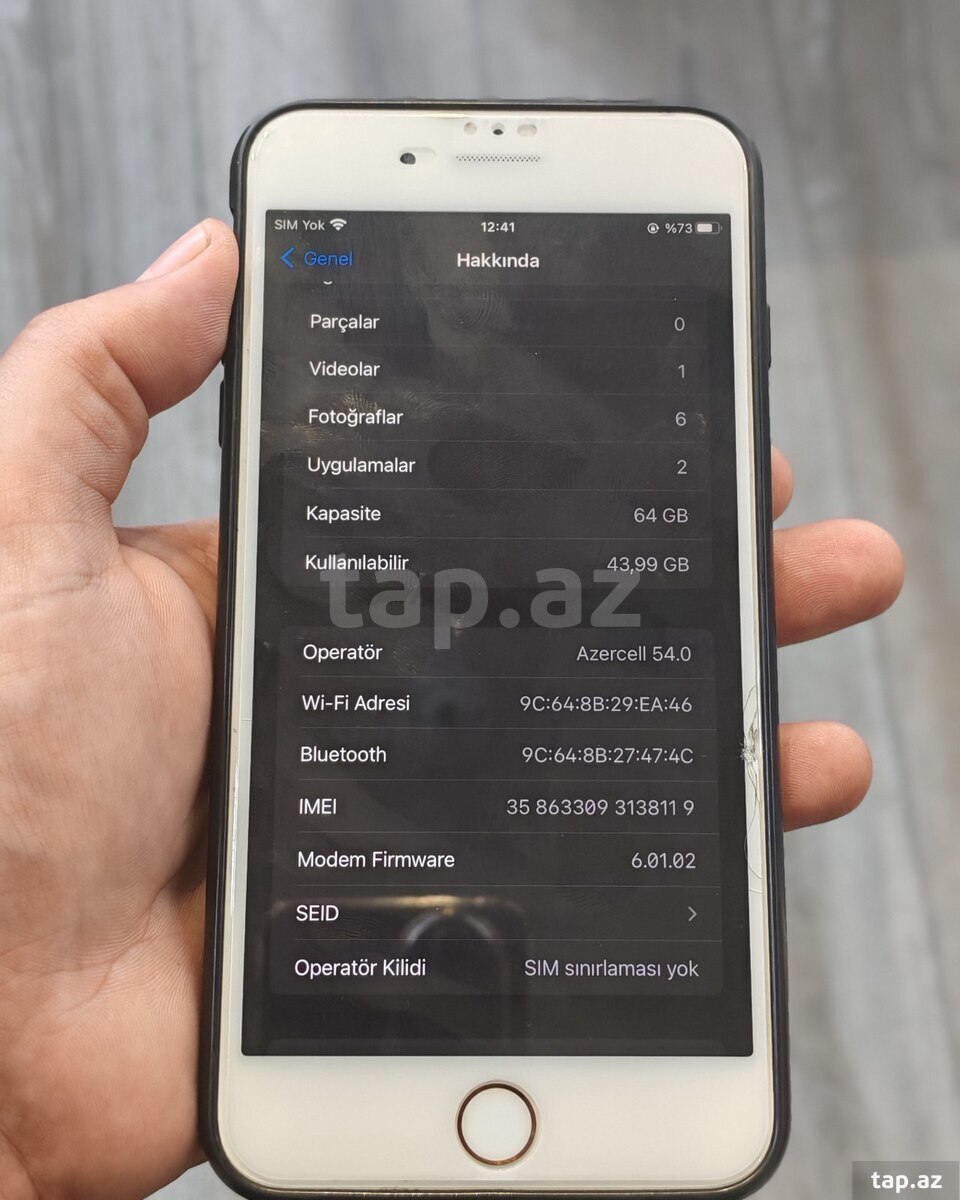 Apple iPhone 8 Plus Gold 64GB (6)