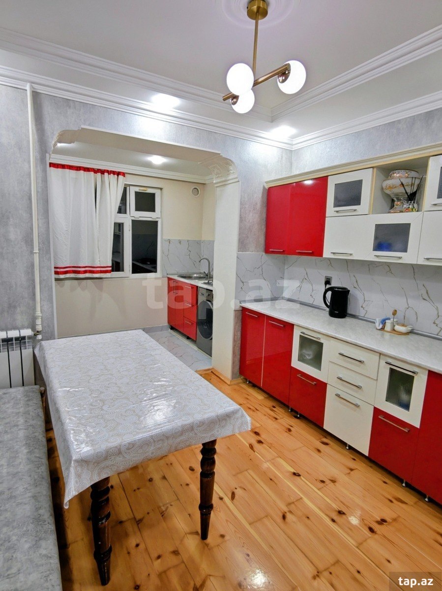 4-otaqlı mənzil, Yeni Günəşli qəs., 100 m² (15)