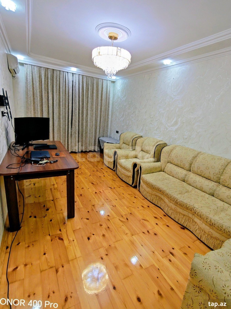 4-otaqlı mənzil, Yeni Günəşli qəs., 100 m² (12)
